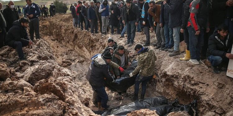 “White Helmet” rescues the lifeless.