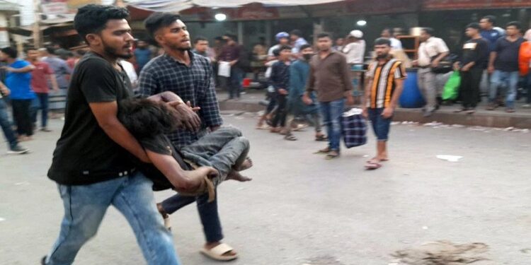 2 killed, 40 injured in building explosion in Gulistan
