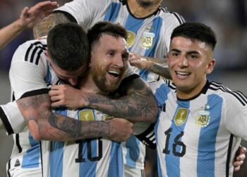 Messi goal tops off Argentina’s homecoming celebration