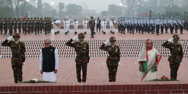 President, PM pay homage to Liberation War martyrs