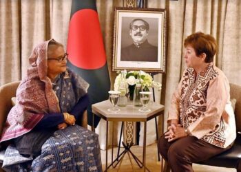 Sheikh Hasina’s leadership needed for prosperity: IMF Chief