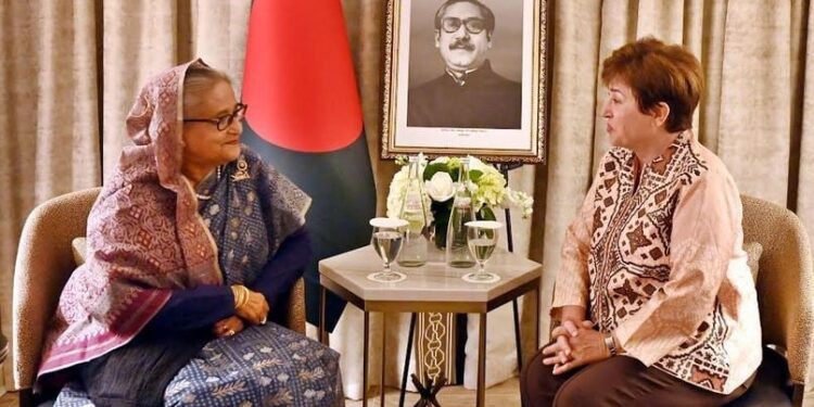 Sheikh Hasina’s leadership needed for prosperity: IMF Chief