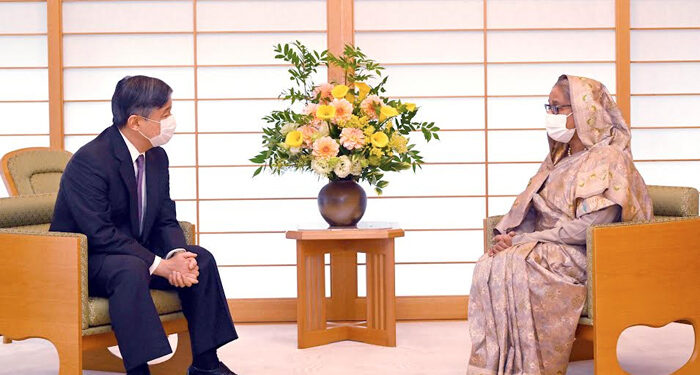 PM meets Emperor of Japan Naruhito