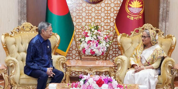 PM calls on President