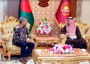 Saudi envoy calls on President