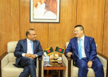 The Chinese ambassador praised Sheikh Hasina’s strong leadership