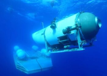Underwater noises heard in frantic search for submersible missing with 5 aboard near Titanic