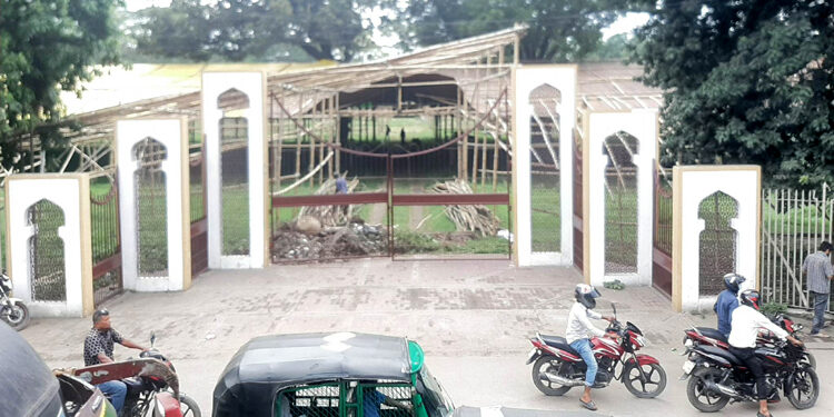 National Eidgah ground preparation is in final stage