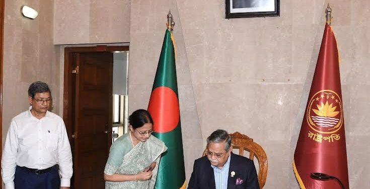 President authenticates proposed national budget for FY 2023-24