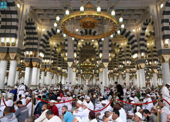 More than 718,000 pilgrims arrive in Madinah for Hajj
