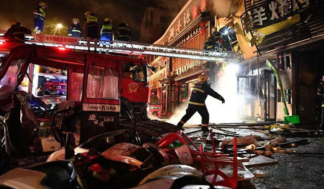 Restaurant explosion kills 31 in northwest China