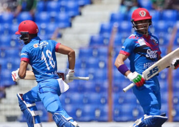 Gurbaz, Ibrahim tons power Afghanistan to 331-9