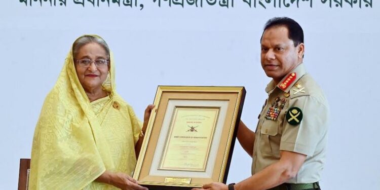 Army earned people’s confidence through their performance: PM