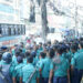 A large number of police have been deployed in Nayapaltan-Baitul Mokarram