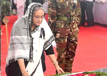 PM pays homage to Bangabandhu on his 48th martyrdom anniversary
