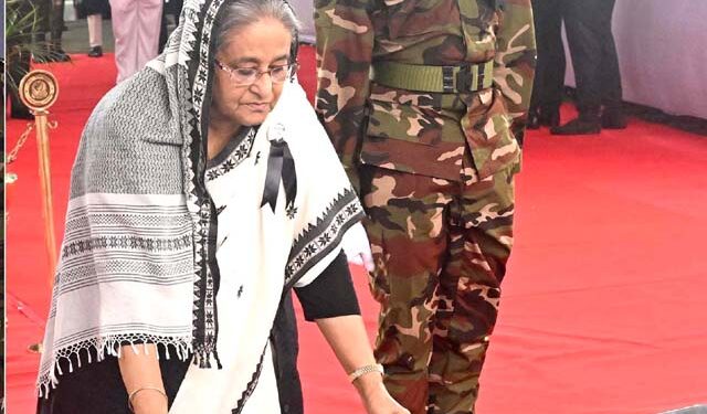 PM pays homage to Bangabandhu on his 48th martyrdom anniversary
