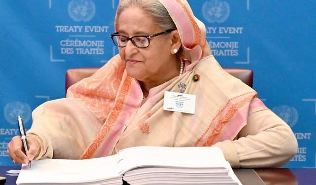 PM signs “High Sea” treaty BBNJ