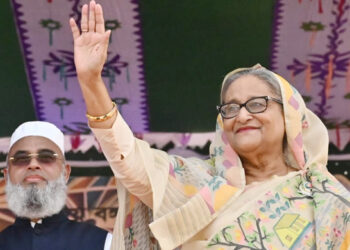 Upcoming  general election will be held at any cost: PM Hasina tells huge rally in Kawla