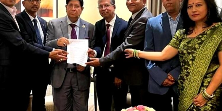 Leaders of Bangladesh Hindu Association, UK, Meet Foreign Minister Dr. Momen in London