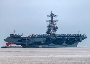 The USS Gerald R. Ford has arrived in the Mediterranean to support Israel