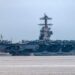 The USS Gerald R. Ford has arrived in the Mediterranean to support Israel