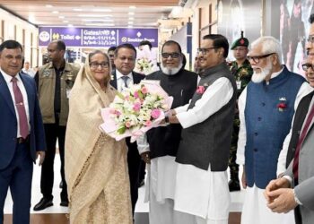 PM returns home ending tour to USA, UK