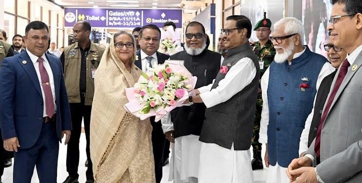 PM returns home ending tour to USA, UK