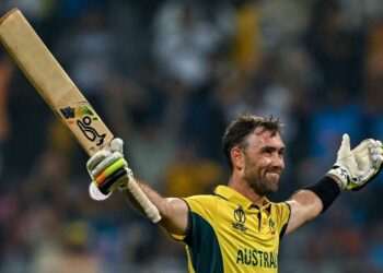 Double-ton Maxwell downs Afghanistan as Australia reach World Cup semis