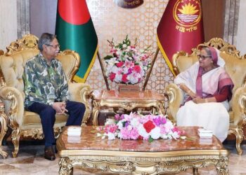 PM meets President at Bangabhaban