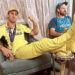 A storm of criticism over the picture of Marsh with two feet on the World Cup trophy