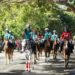 Sultan leads horseback ride at Jerudong Brunei