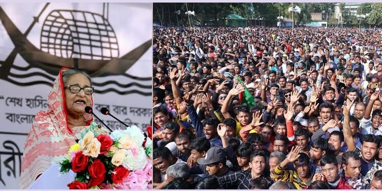 Bangladesh PM Hasina for casting vote going early to polling centres