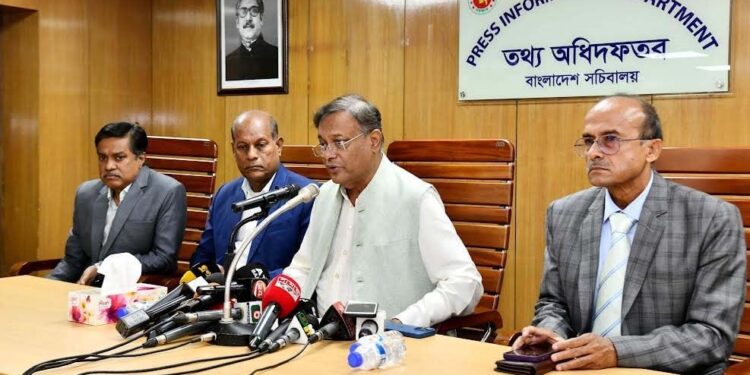Bangladesh : BNP’s lying over train attacks is worse than killing: Hasan