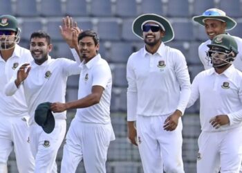 Taijul spins Tigers to 150-run win against New Zealand in 1st Test
