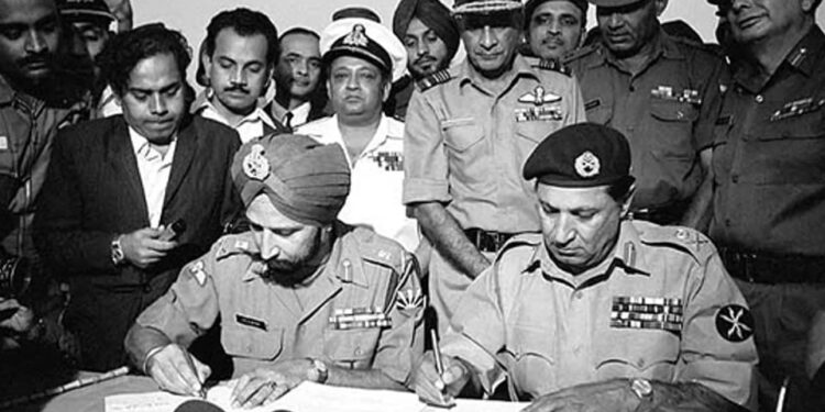 Indian 1971 veteran unveils prelude to surrender negotiation