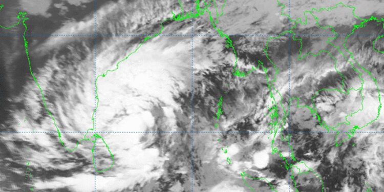 Cyclone ‘Migzaum’ at sea, 2nd warning signal at port