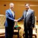 B’ Desh FM Dr. Hasan Mahmud meets Indian Counterpart Dr. S. Jaishankar at NAM Sideline