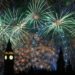 Fireworks, weapons light skies as world enters 2024