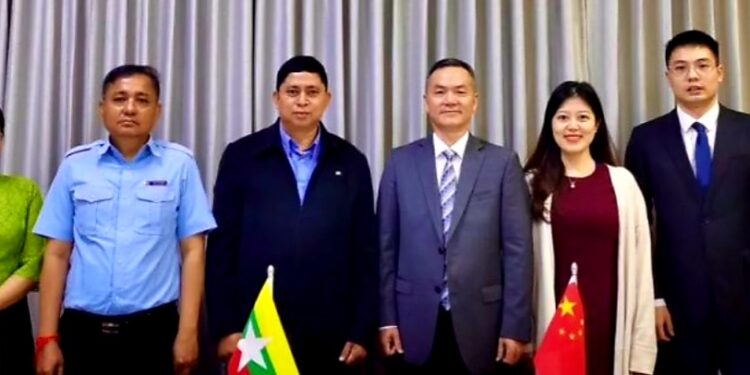Myanmar : Chinese Economic Attaché Lobbies Junta on Investment Projects