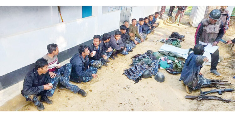 Myanmar’s 95 border guards fled to Bangladesh: BGB
