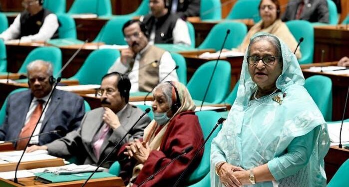 Awami league committed to continue development spree in next 5 yrs: Hasina