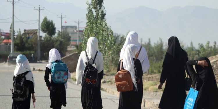 As the Taliban develop madrassas in Afghanistan, secondary schools for girls may be closed forever