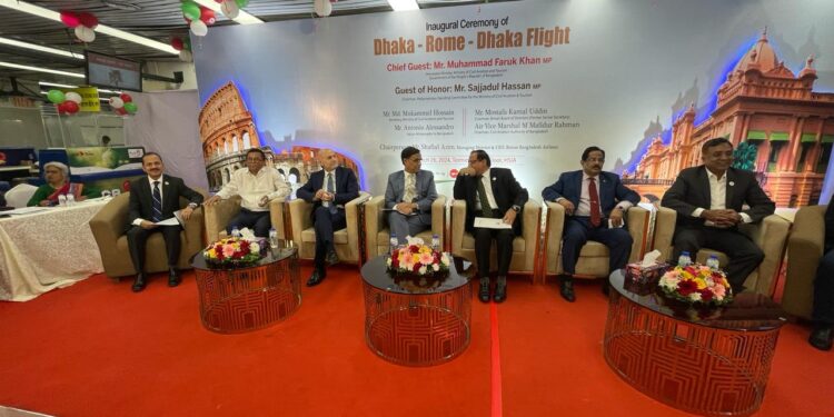 Biman Bangladesh Airlines resumes direct Rome flight