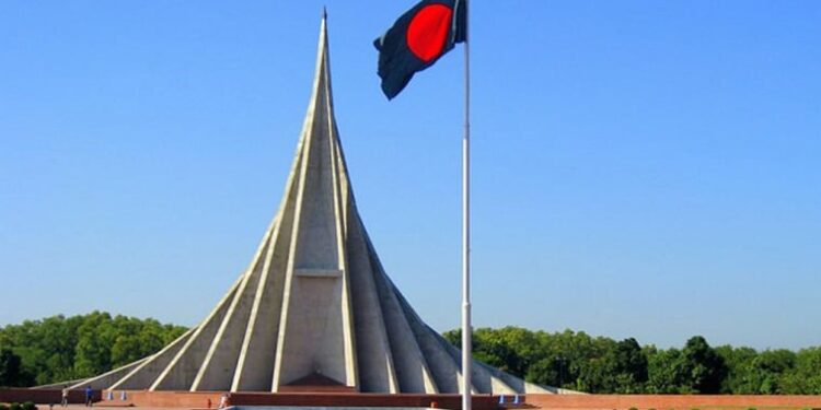 Bangladesh Nation celebrating Independence Day