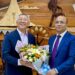 Donald Lu arrives in Dhaka
