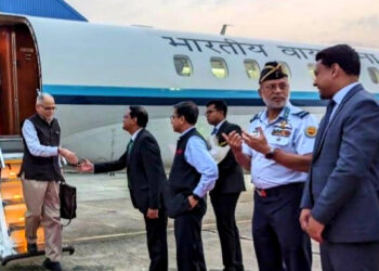 Indian Foreign Secretary Vinay Mohan Kwatra arrived in Dhaka