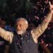 Modi celebrates victory in India vote, but falls short of landslide