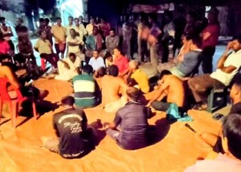 Night vigil in Hindu villages of Bangladesh