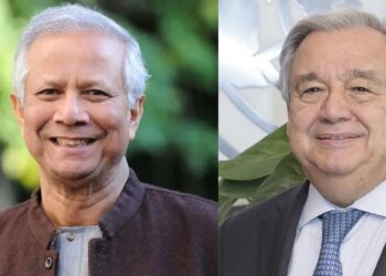 Guterres assures of full supports towards restoring Bangladesh’s inclusive democracy