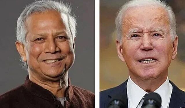 Prof Yunus-Biden talks to be held on Tuesday